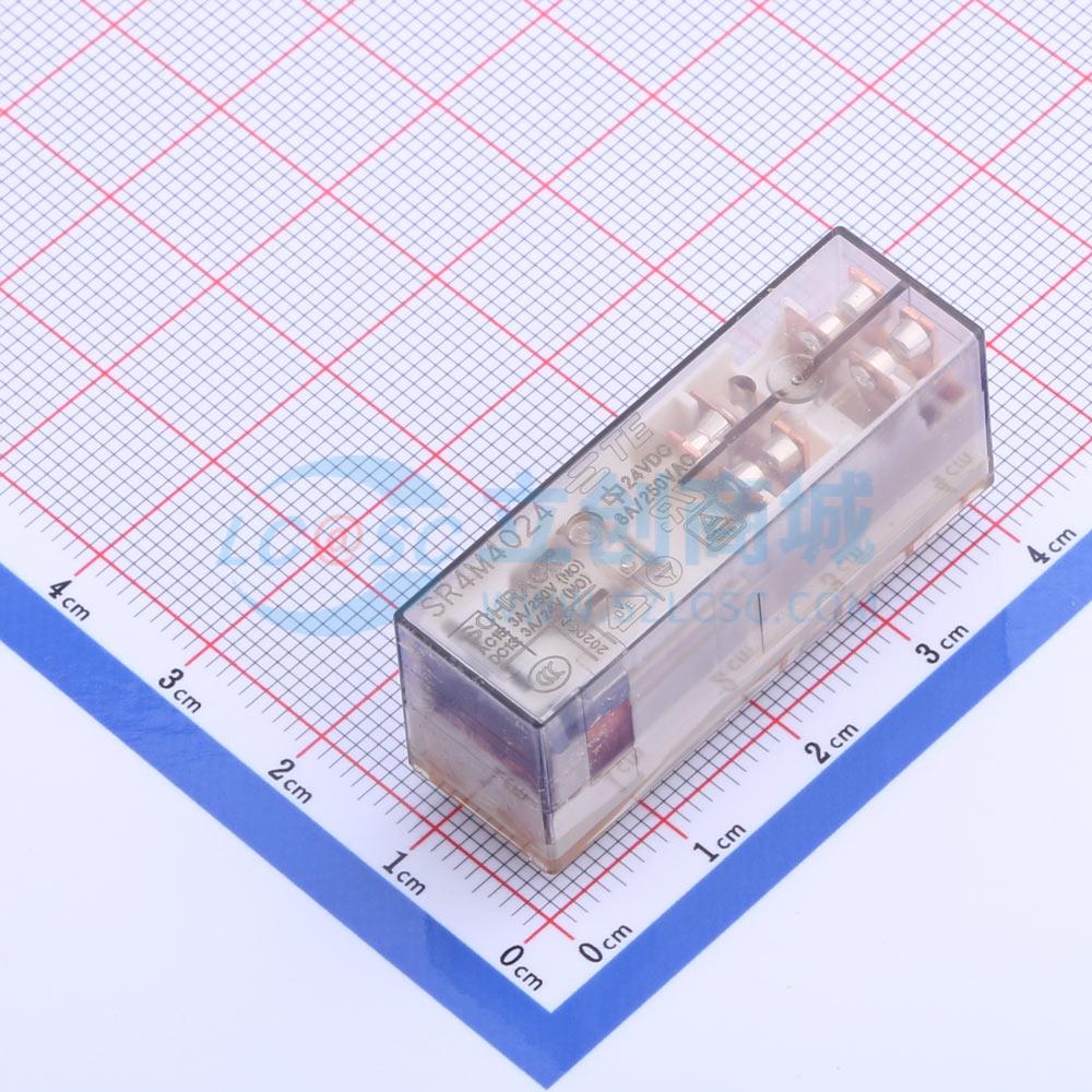 Rơ-le công suất 4-1415053-1 TE Connectivity 24V DIP,40x13mm - Techcore Việt Nam