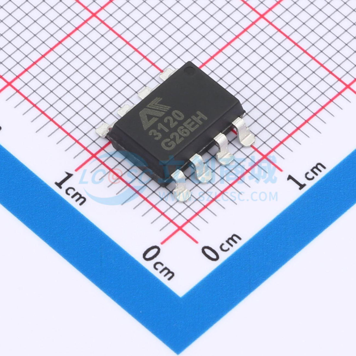 Optocoupler driver cổng AT3120-CuH-S AOTE SMD-8P,9.7x6.5mm 2.5A - Techcore Việt Nam