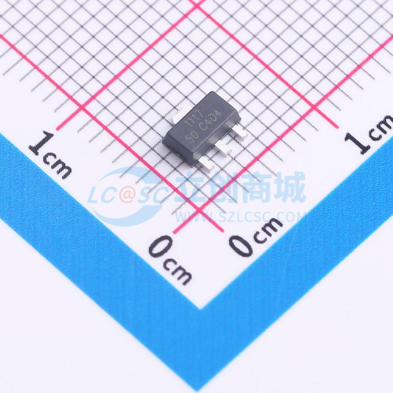 IC ổn áp tuyến tính LDO AMS1117-5.0 Slkor SOT-89-3 - Techcore Việt Nam