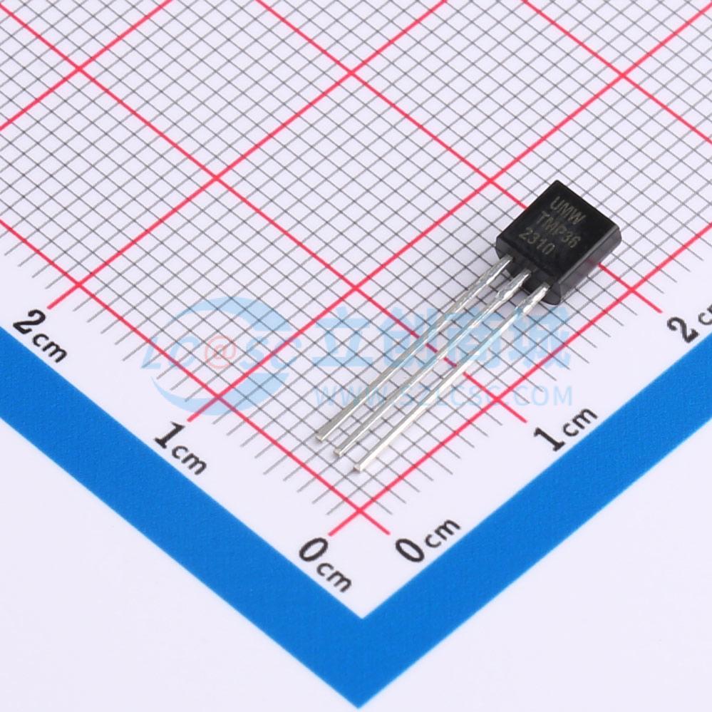 Cảm biến nhiệt độ TMP36GT9Z(UMW) TO-92 -40°C~+125°C 2.7V~5.5V - Techcore Việt Nam