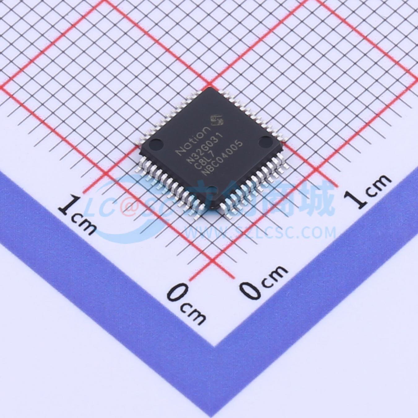 Vi điều khiển MCU N32G031C8L7 Nations LQFP-48(7x7) - Techcore Việt Nam