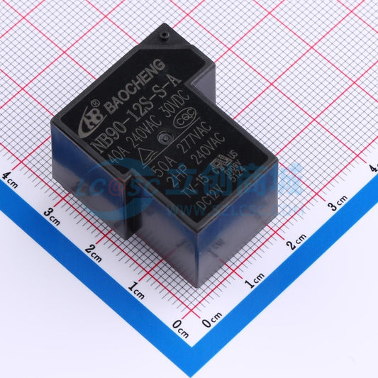 Rơ-le điện tử NB90-12S-S-A D109V 50A NBC 12V THT - Techcore Việt Nam
