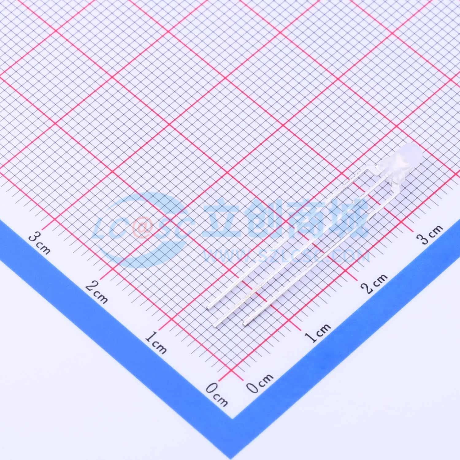LED 209-3SURSYGW/S530-A3 EVERLIGHT Xuyên lỗ,D=3mm Đỏ - Techcore Việt Nam