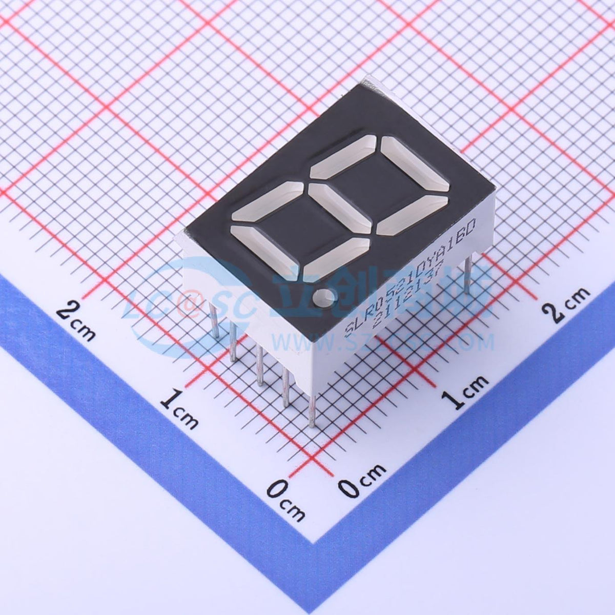 LED 7 đoạn SLR0521DYA1BD SUNLIGHT Anode chung C2913046 - Techcore Việt Nam