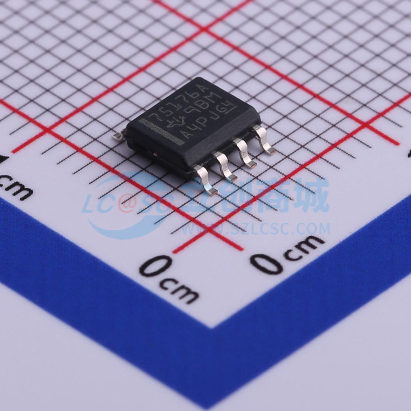 IC giao tiếp RS-485/RS-422 SN75176ADR Texas Instruments SOIC-8 - Techcore Việt Nam
