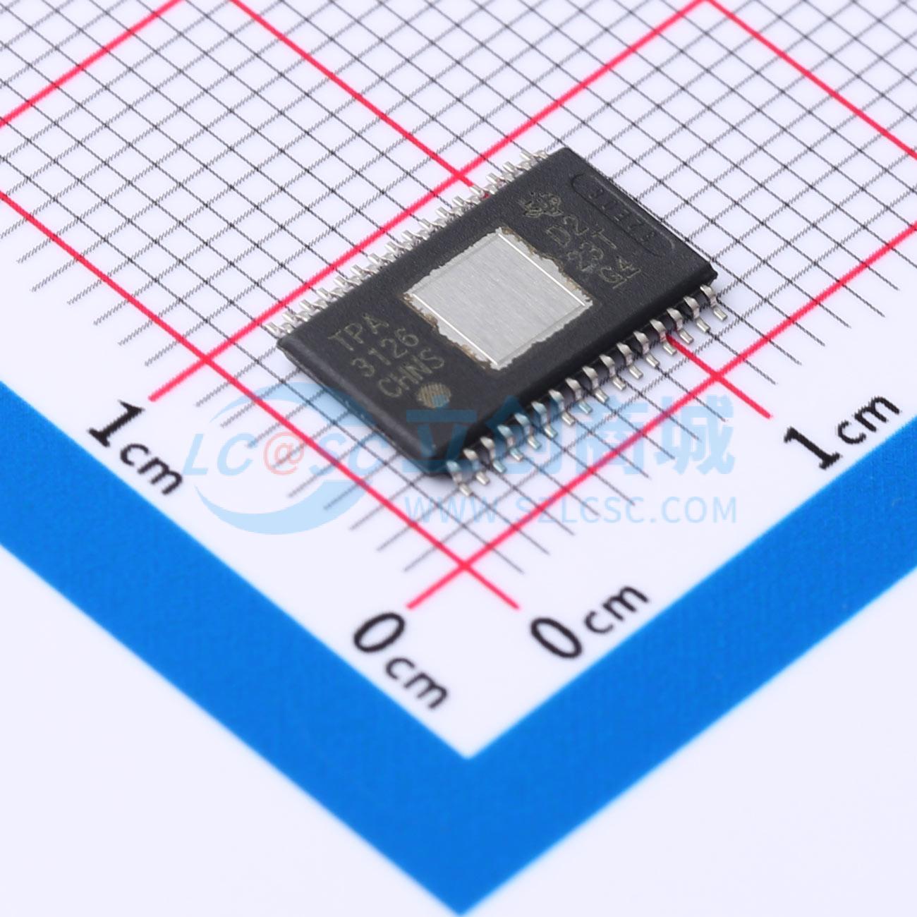 IC Khuếch Đại Công Suất Âm Thanh TPA3126D2DADR Texas Instruments HTSSOP-32-EP-6.1MM 2 kênh 4.5–26 V Class D - Techcore Việt Nam
