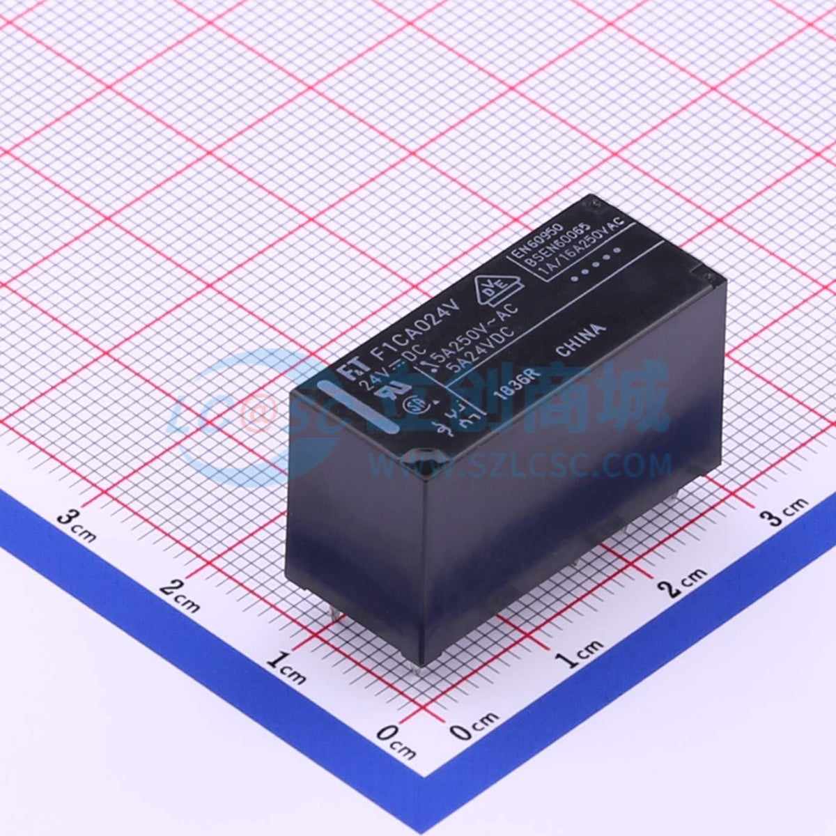 Rơ-le FTR-F1CA024V FUJITSU 24V DIP,29x12.8mm - Techcore Việt Nam