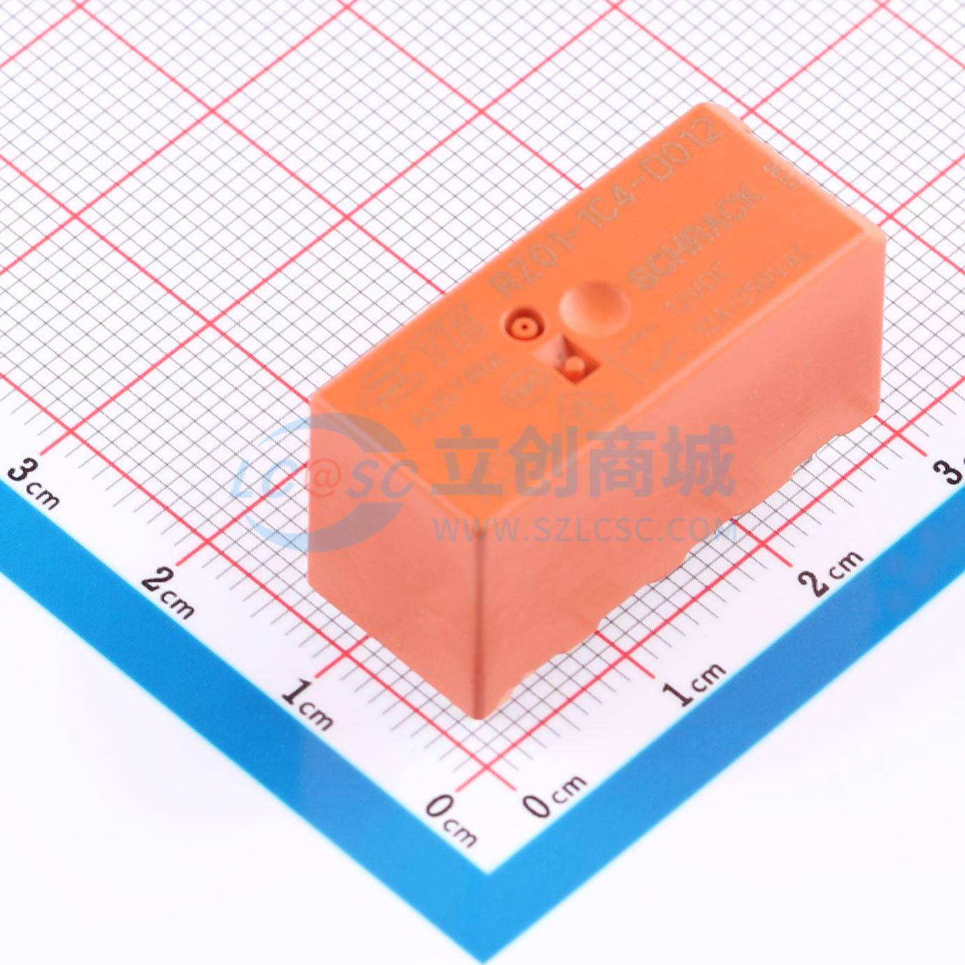 Rơ-le điện tử RZ01-1C4-D012 TE Connectivity 12V THT,12.7x29mm - Techcore Việt Nam