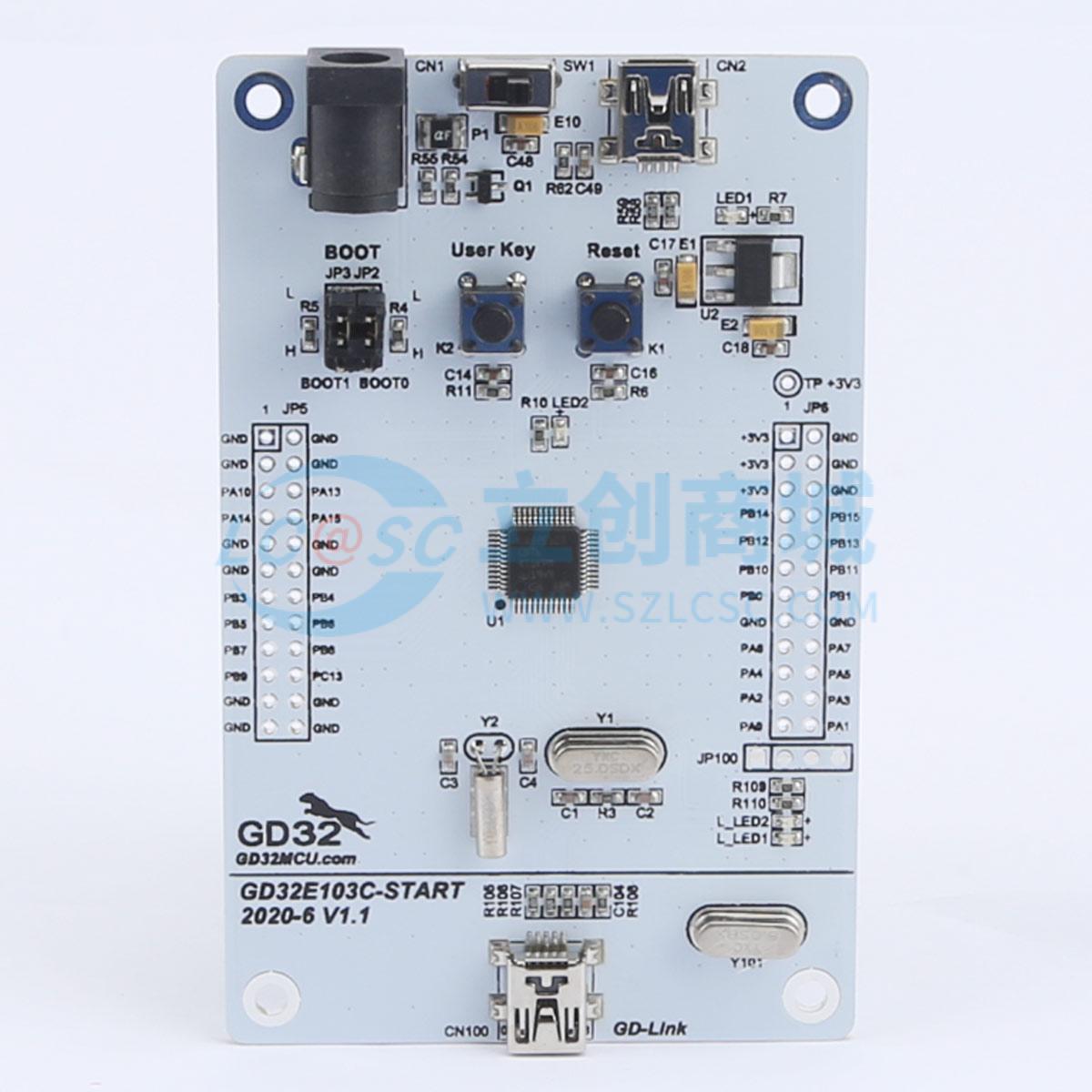 Bo mạch phát triển GD32E103C-START GigaDevice - Techcore Việt Nam