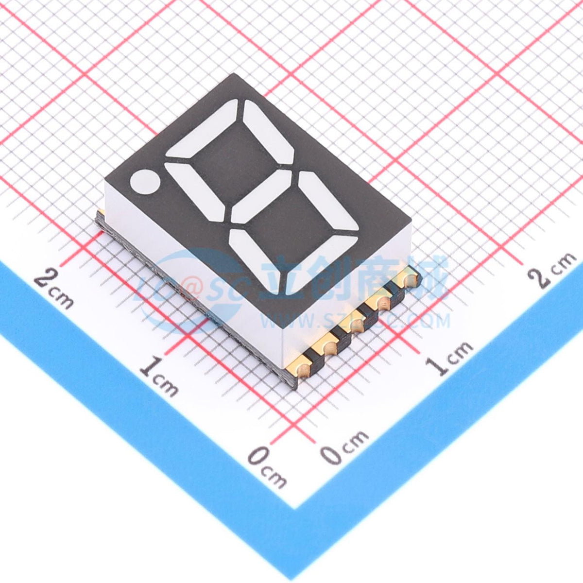 LED 7 đoạn GS5616CPG-G Guangcai Display SMD,19x12.4mm - Techcore Việt Nam