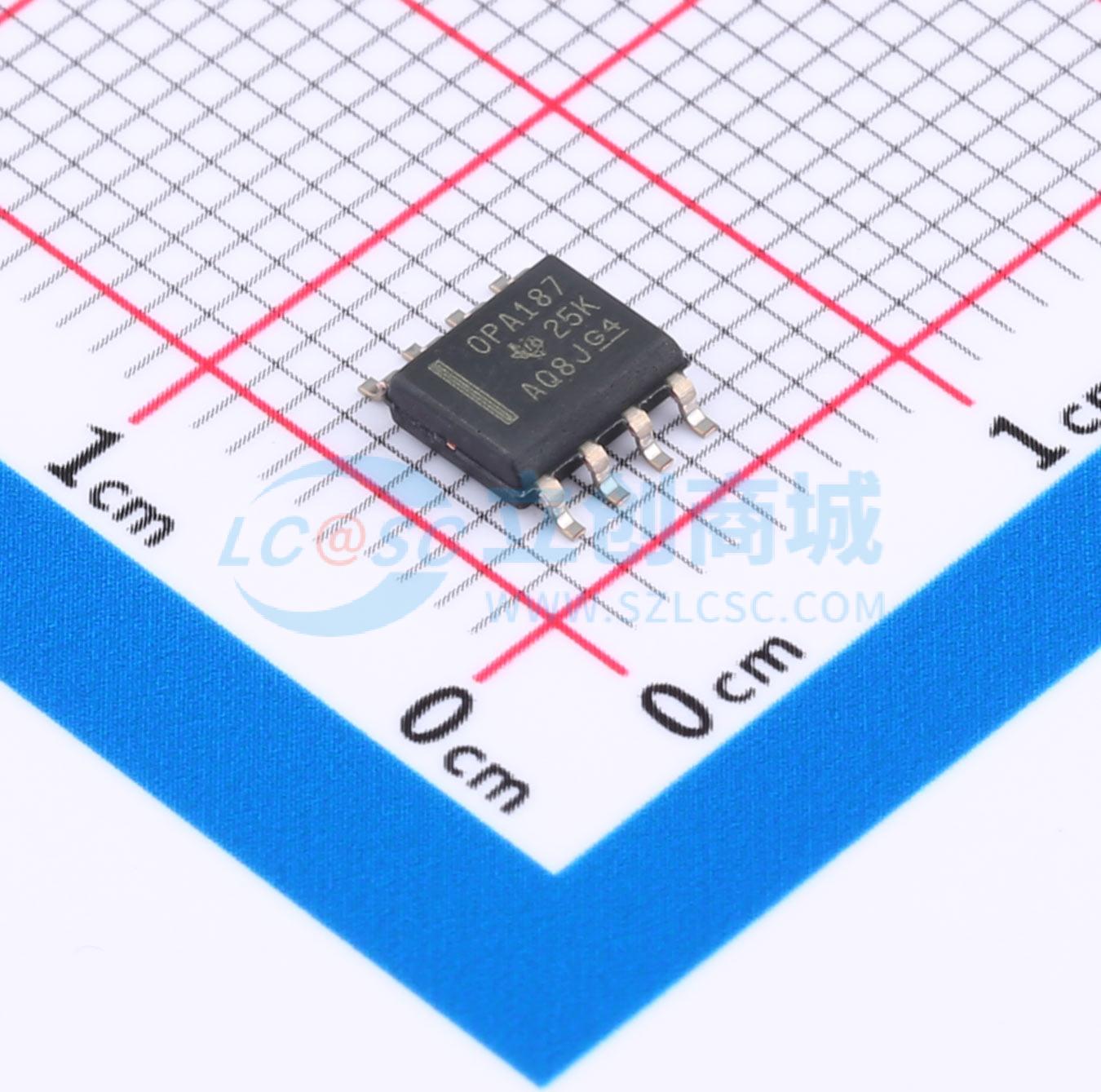 IC Khuếch Đại Thuật Toán Chính Xác OPA187IDR Texas Instruments SOIC-8 1 kênh -18–-2.25 V - Techcore Việt Nam