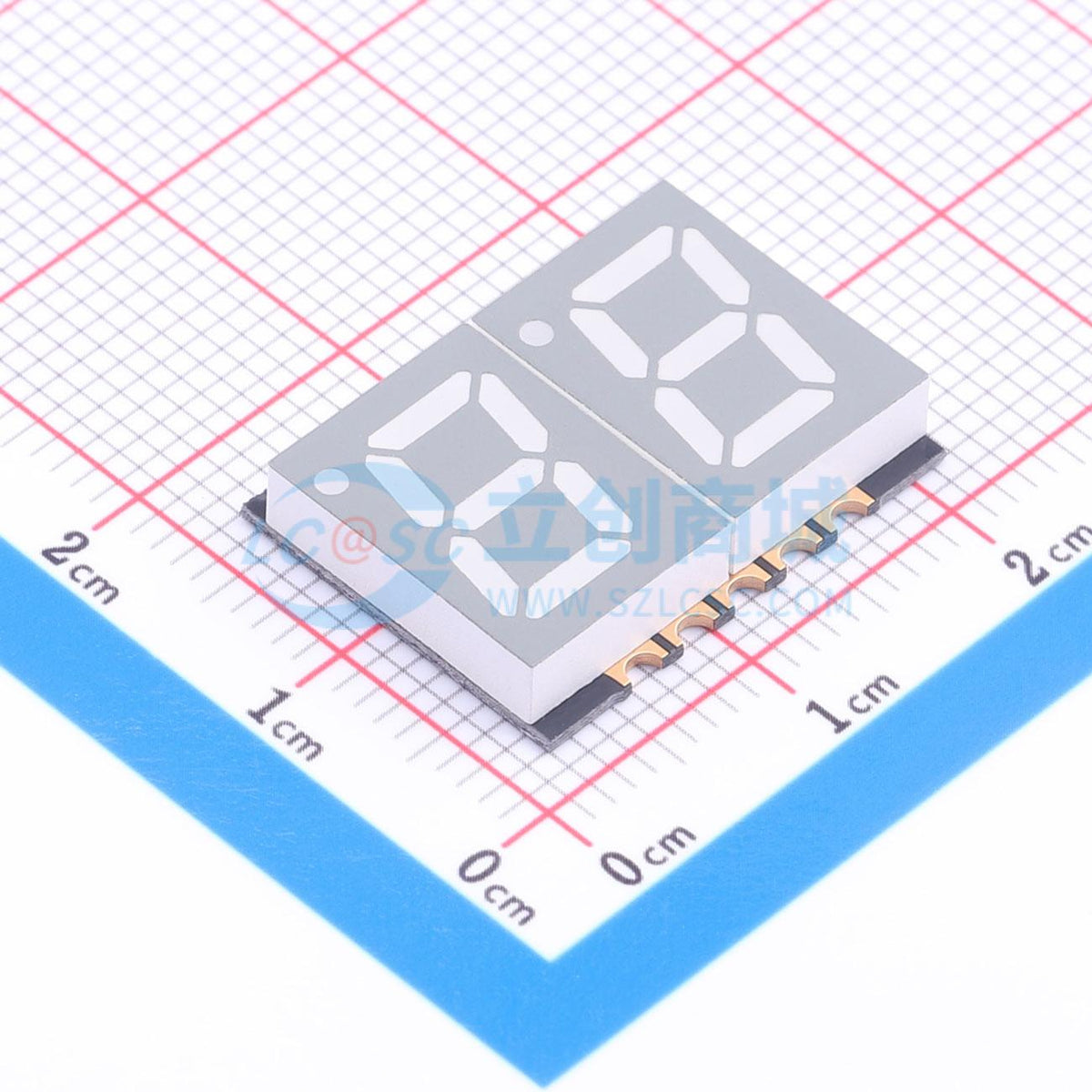 LED 7 đoạn GS3922CPG-G Guangcai Display SMD - Techcore Việt Nam