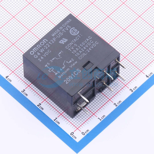 Rơ-le công suất G4W2212PUSTV5DC24 OMRON 24V DIP,18.8x29.8mm - Techcore Việt Nam