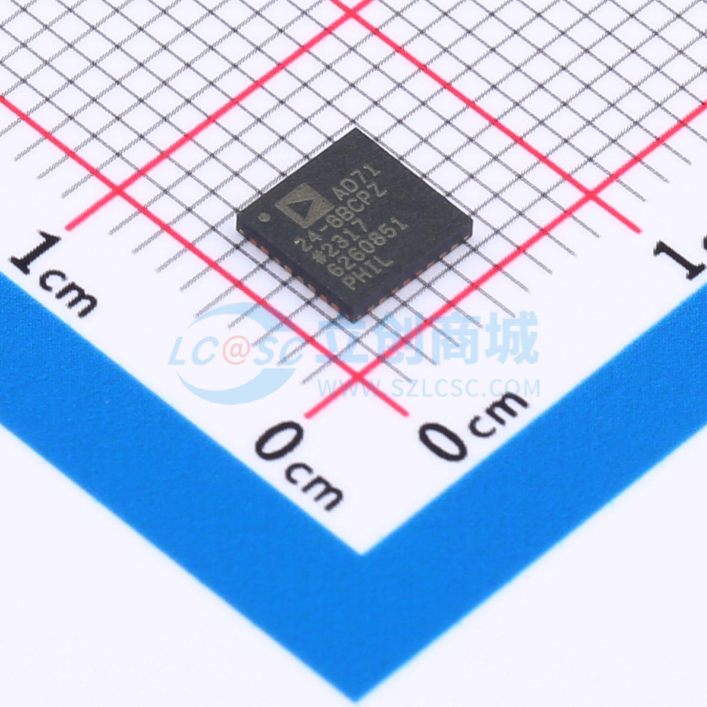 IC ADC AD7124-8BCPZ Analog Devices LFCSP-32(5x5) - Techcore Việt Nam