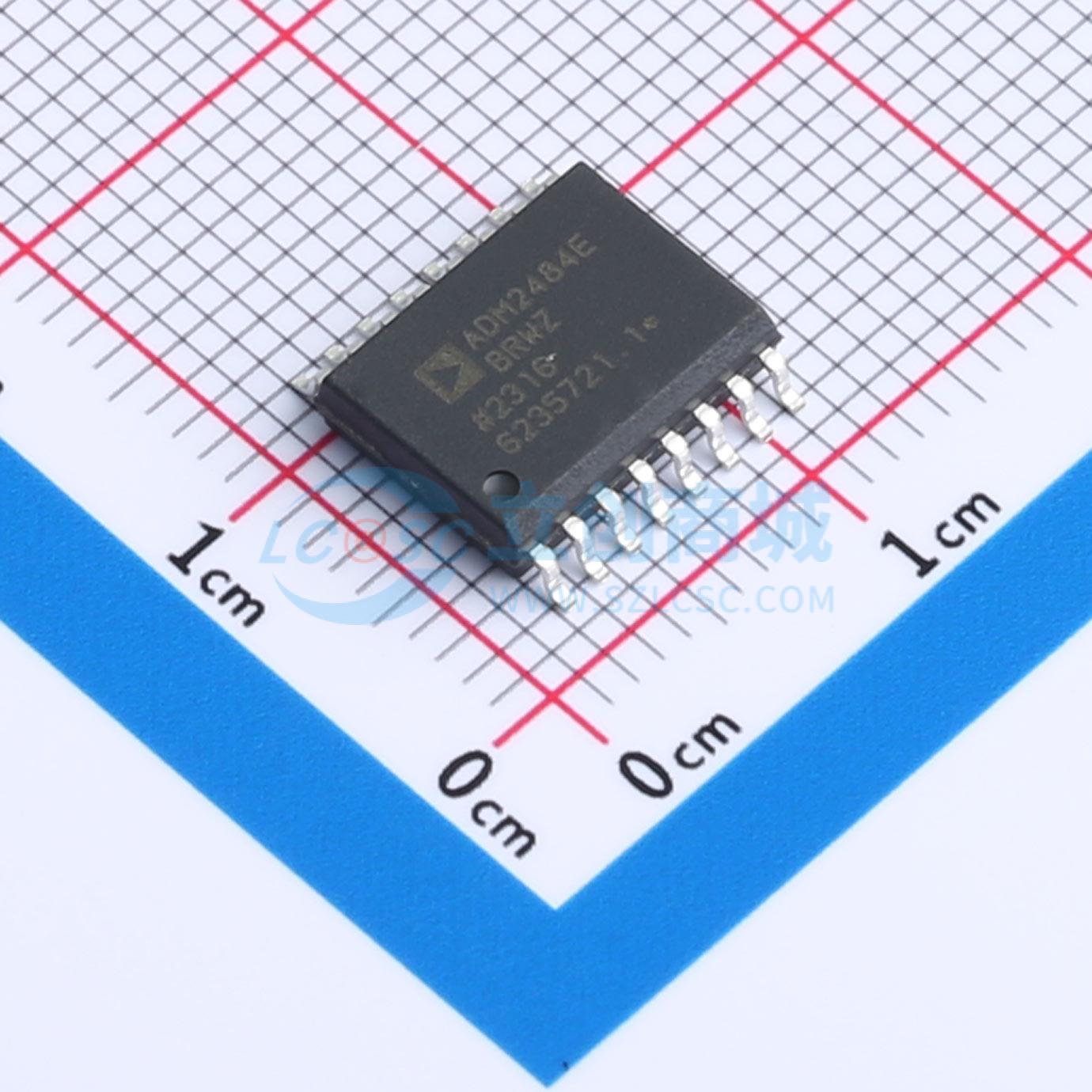 IC Thu Phát RS485/RS422 Cách Ly ADM2484EBRWZ ADI SOIC-16-300mil 25kV/us 5000Vrms - Techcore Việt Nam
