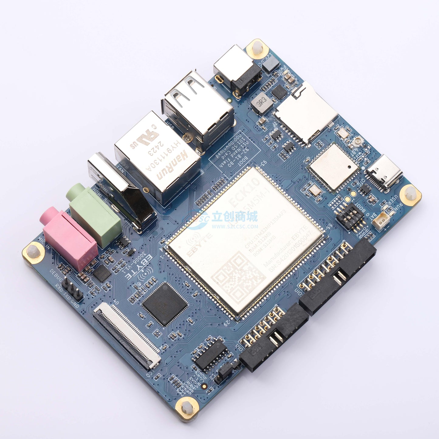 Bo mạch phát triển ECB10-135A5M5M-I EBYTE - Techcore Việt Nam