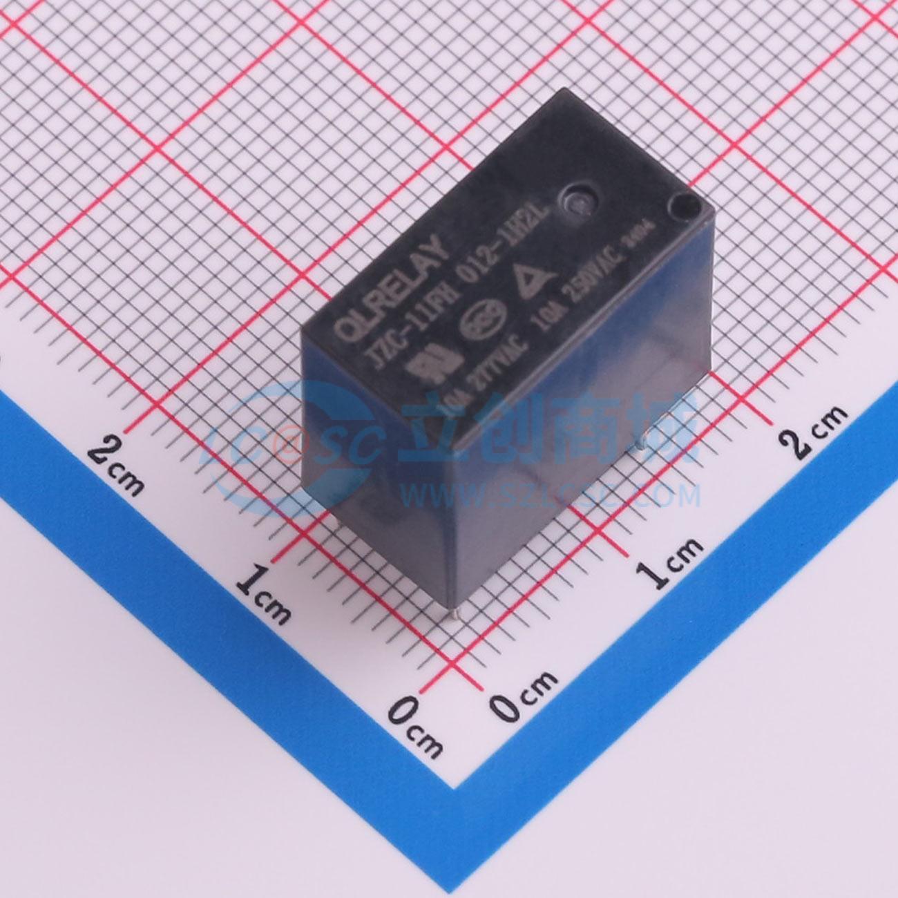 Rơ-le điện tử JZC-11FH 012-1H2L QLRELAY 12V THT,18.4x10.2mm - Techcore Việt Nam
