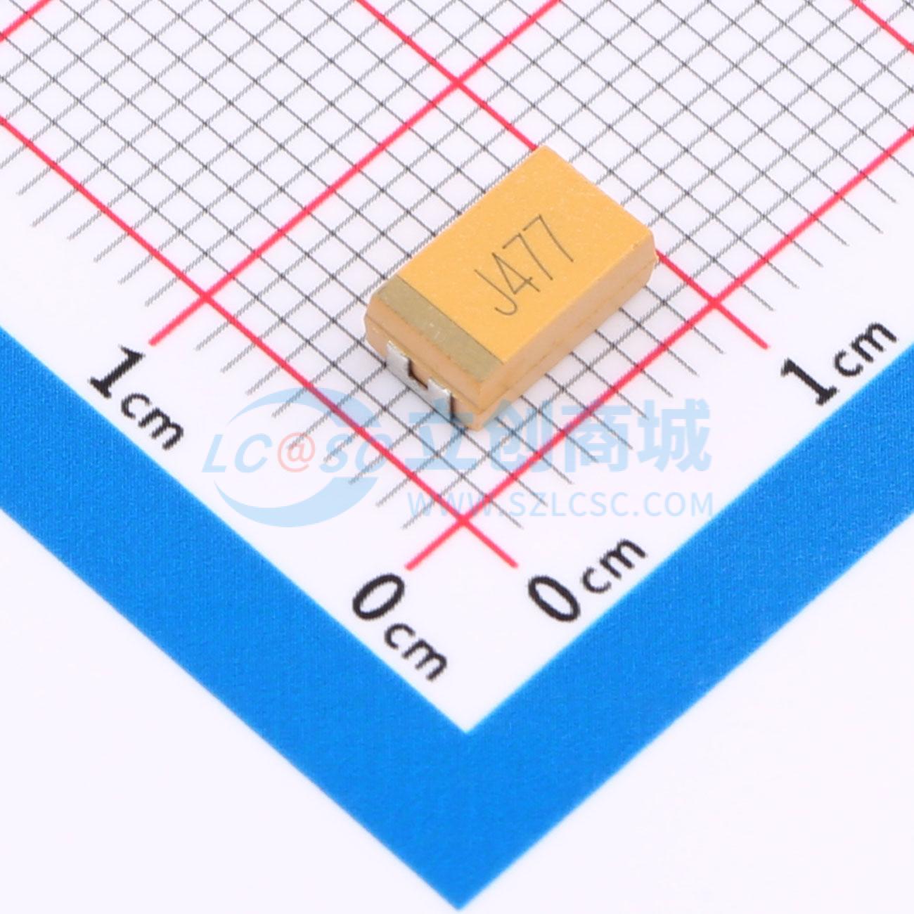 IC bộ nhớ CA45-D6R3K477T CASE-D-7343-28(mm) - Techcore Việt Nam