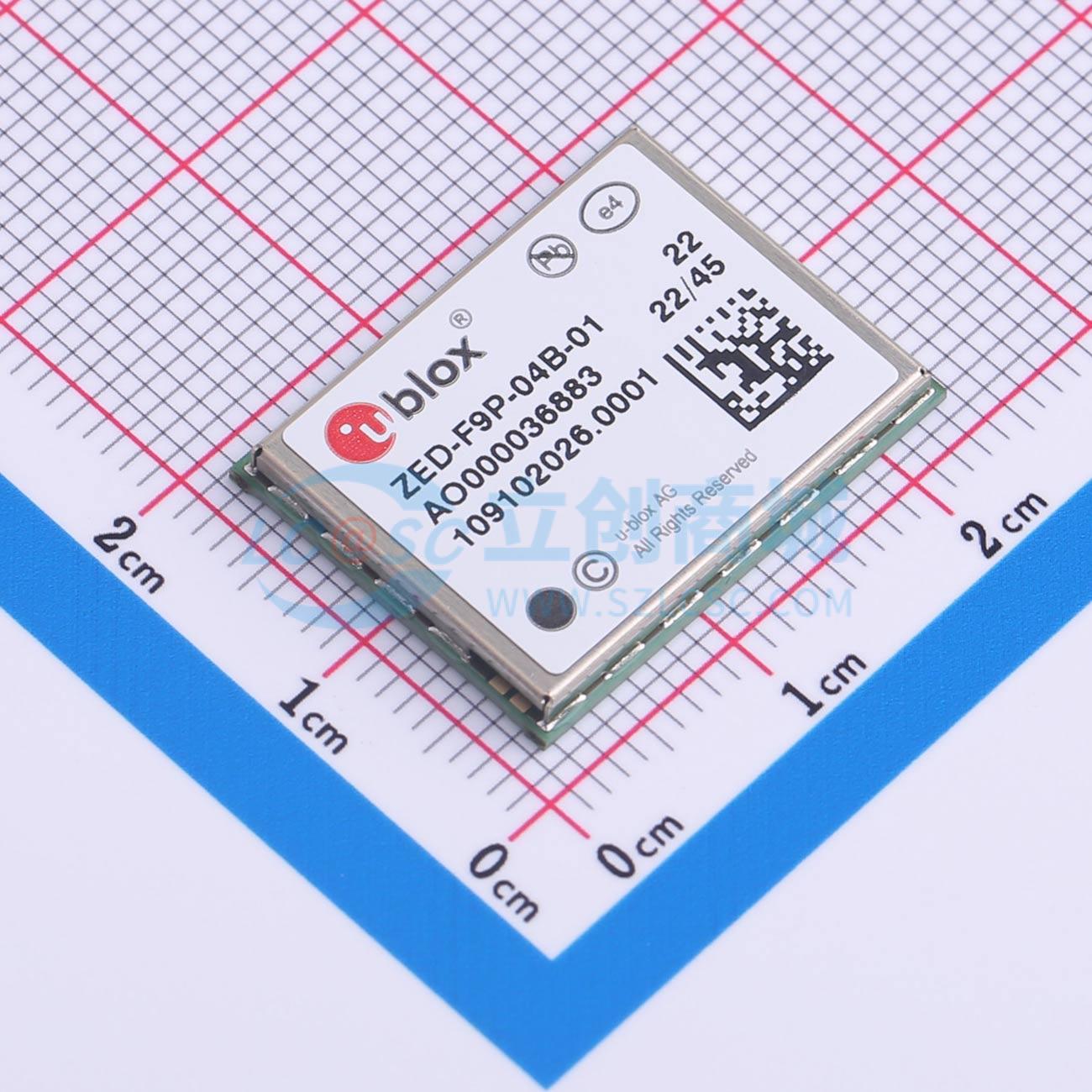 Module Định Vị GNSS/GPS ZED-F9P-04B U-BLOX SMD 22x17mm - Techcore Việt Nam