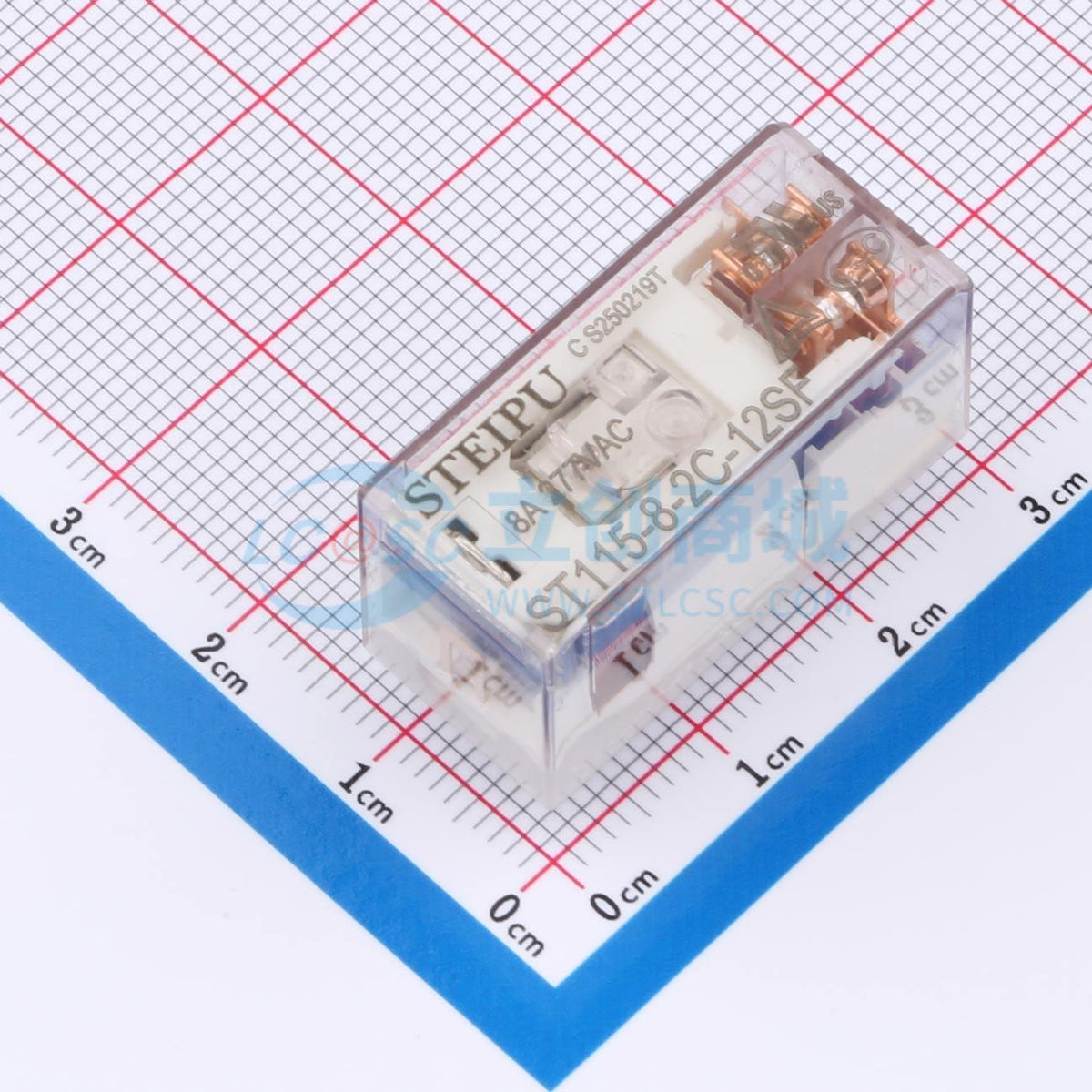 Rơ-le điện tử ST115-8-2C-12SF(TR1) STEIPU 12V THT - Techcore Việt Nam