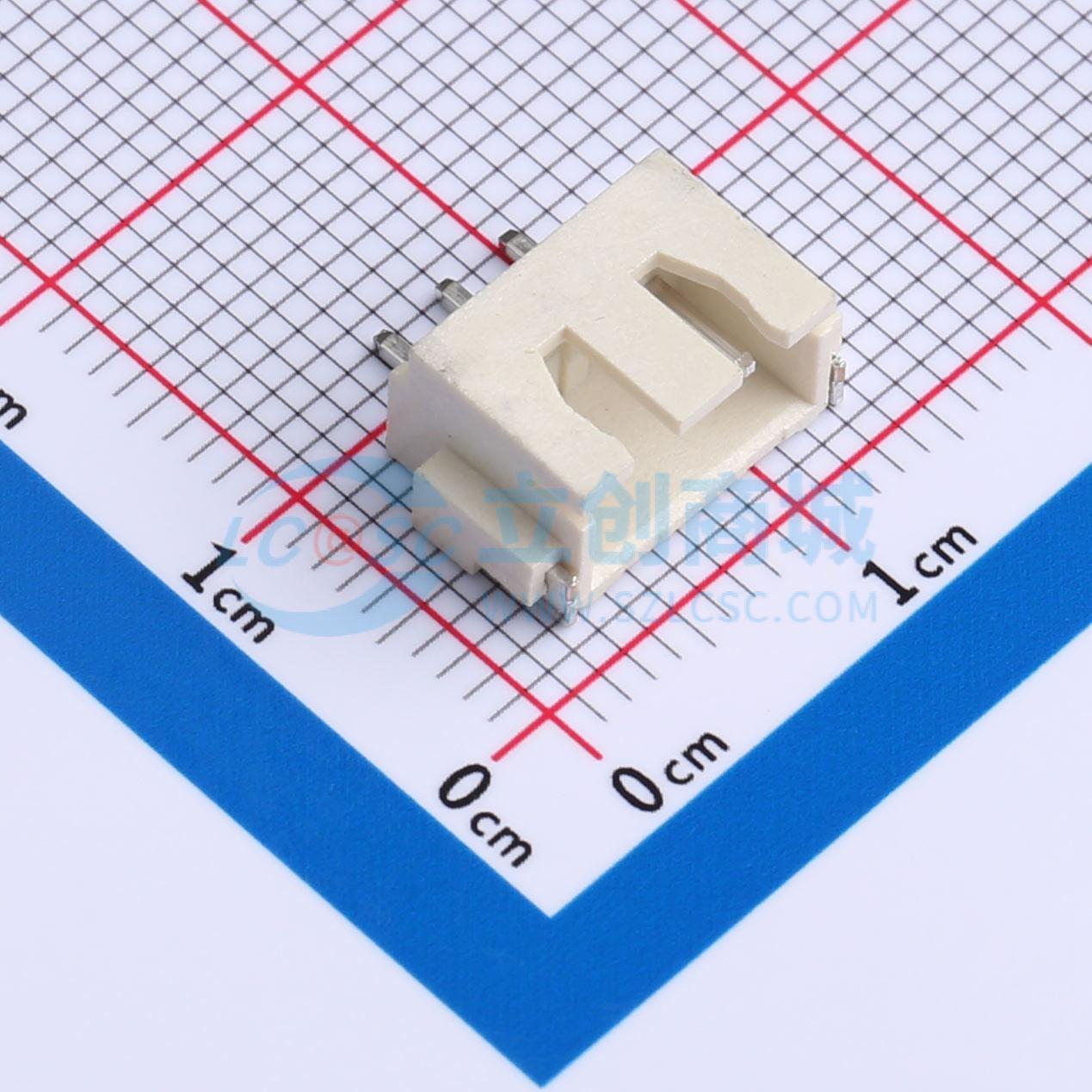 Linh kiện điện tử HX 2.54-3P WT SMD,P=2.5mm - Techcore Việt Nam