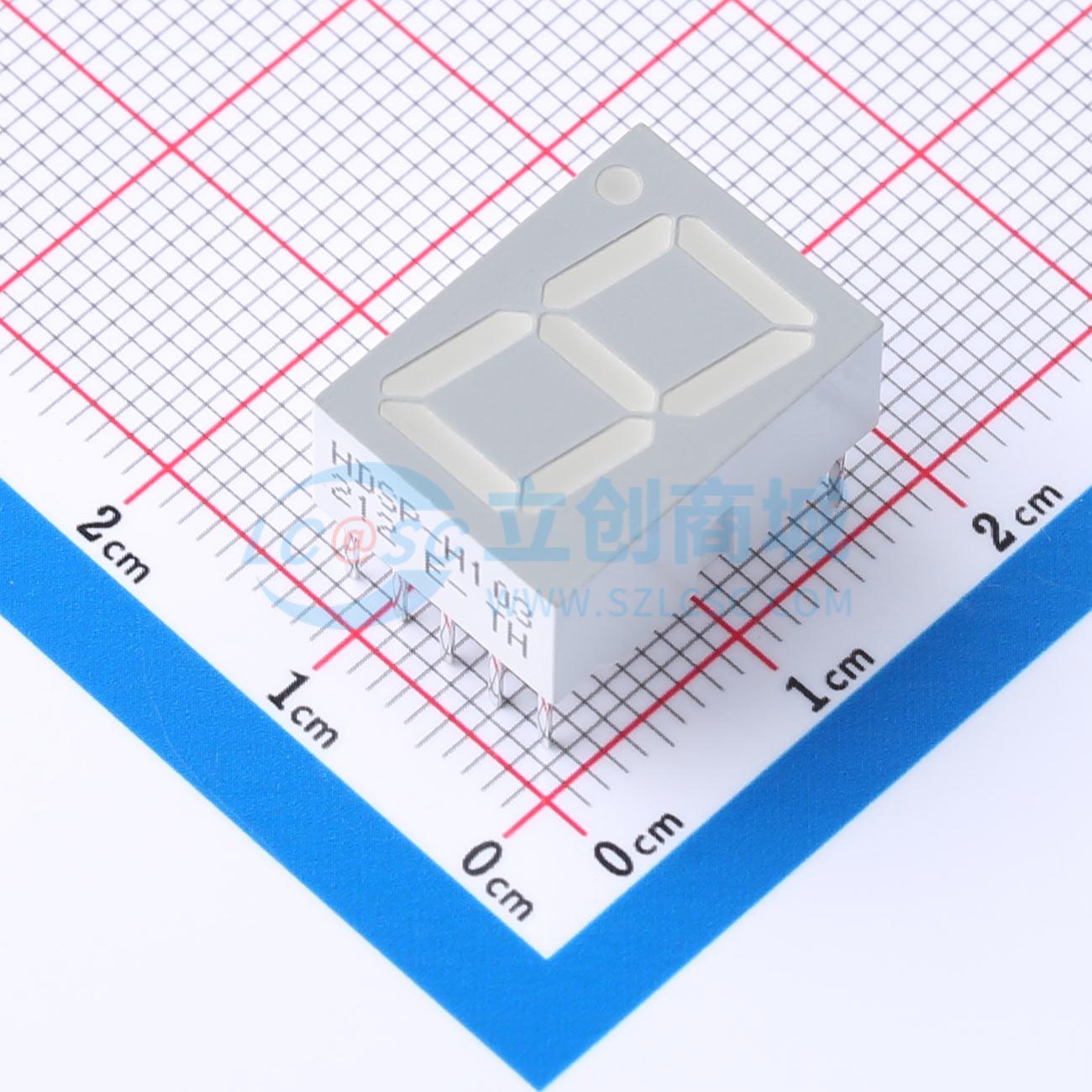LED 7 đoạn HDSP-H103 Broadcom DIP-10 Cathode chung - Techcore Việt Nam
