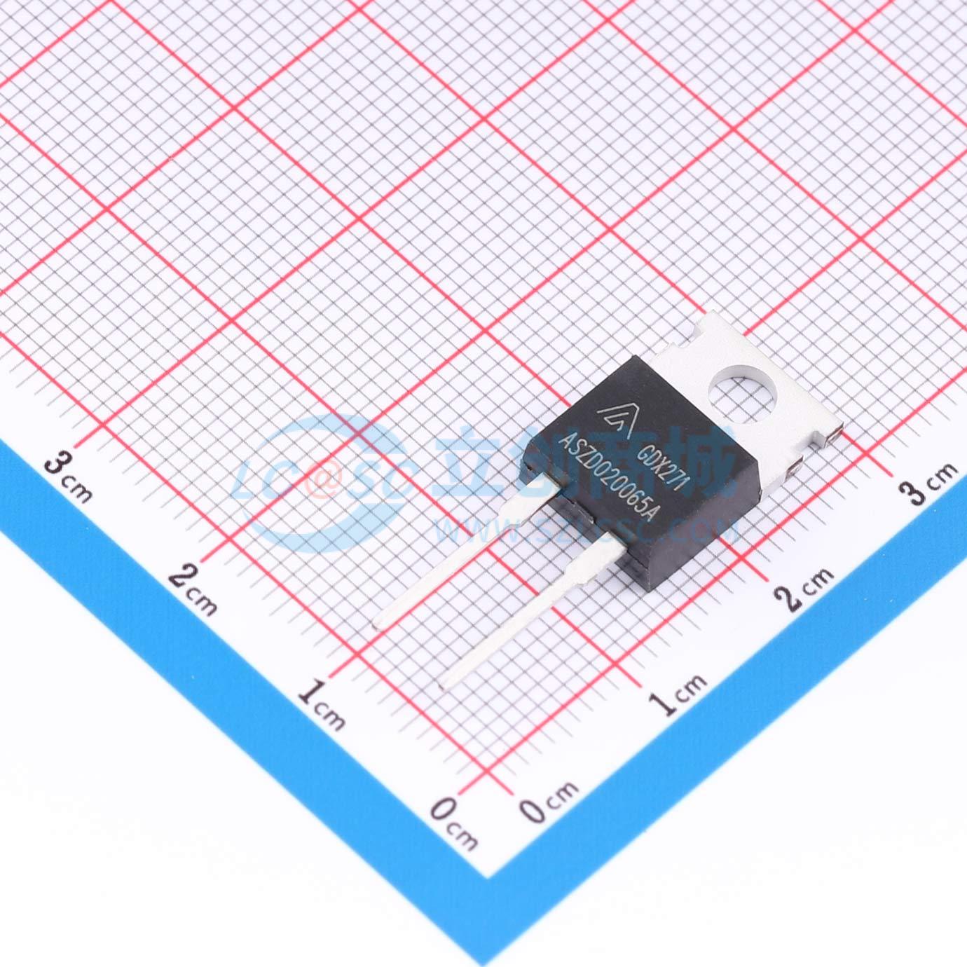 Diode SiC ASZD020065A 58A TO-220-2 1.5V@20A - Techcore Việt Nam