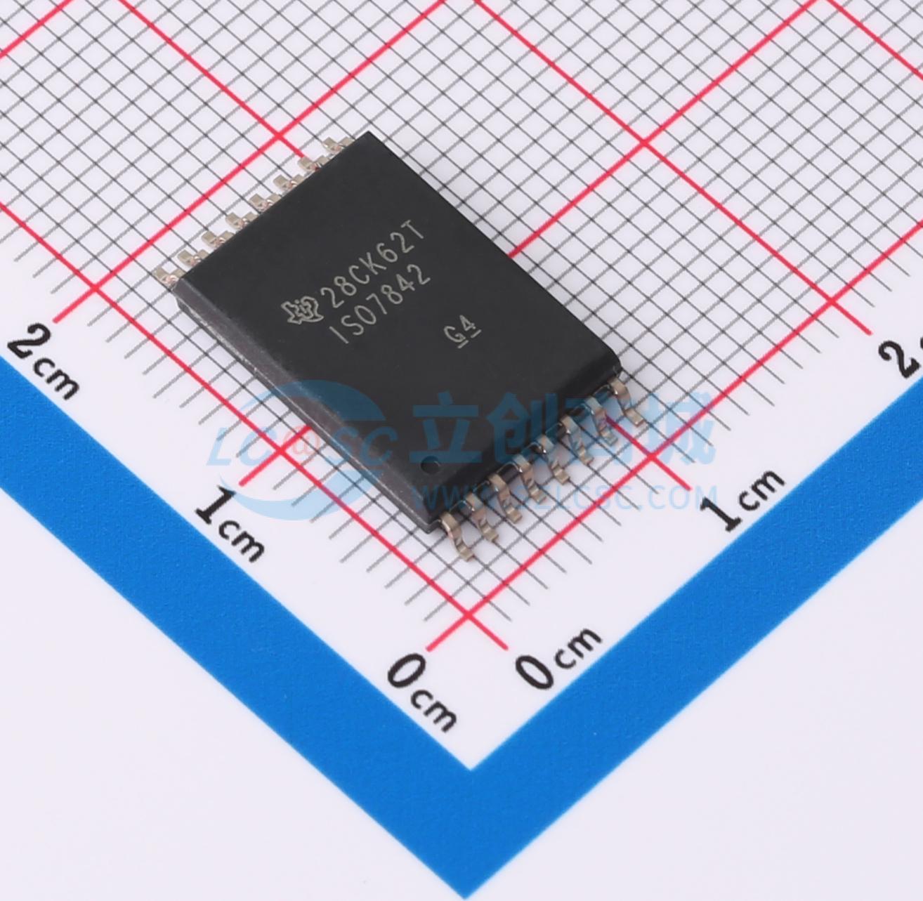 IC Cách Ly Số ISO7842DWW TI SOIC-16-300mil 100Mbps 2 Kênh - Techcore Việt Nam