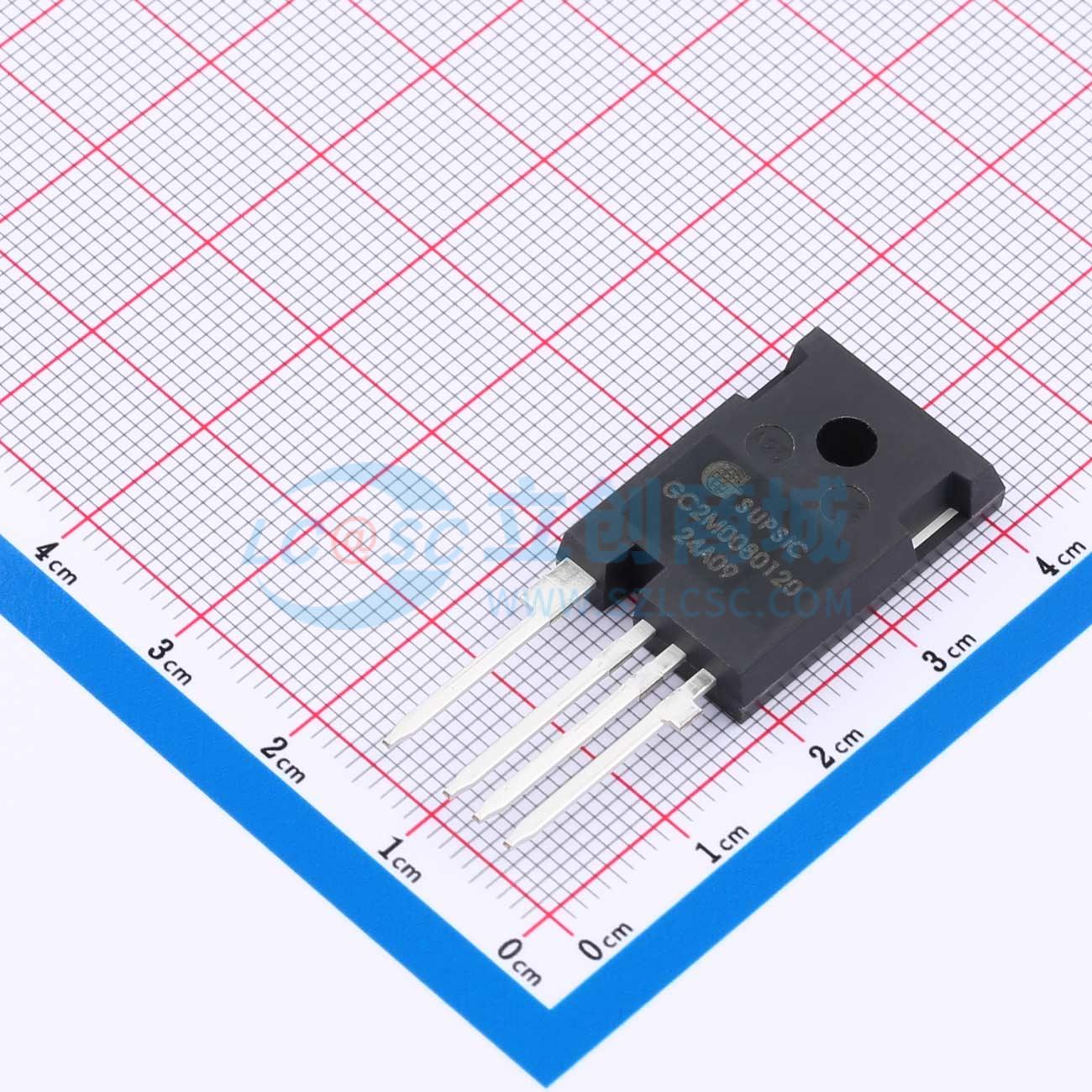 MOSFET SiC GC2M0080120K SUPSiC TO-247-4 36A - Techcore Việt Nam