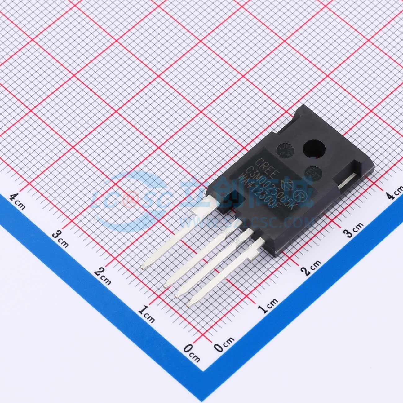 MOSFET SiC C3M0025065K WOLFSPEED TO-247-4 650V - Techcore Việt Nam