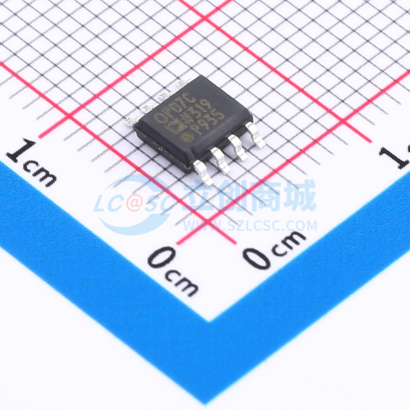 IC Khuếch Đại Thuật Toán Chính Xác OP07CSZ-REEL Analog Devices SOIC-8 1 kênh -18–-3 V - Techcore Việt Nam