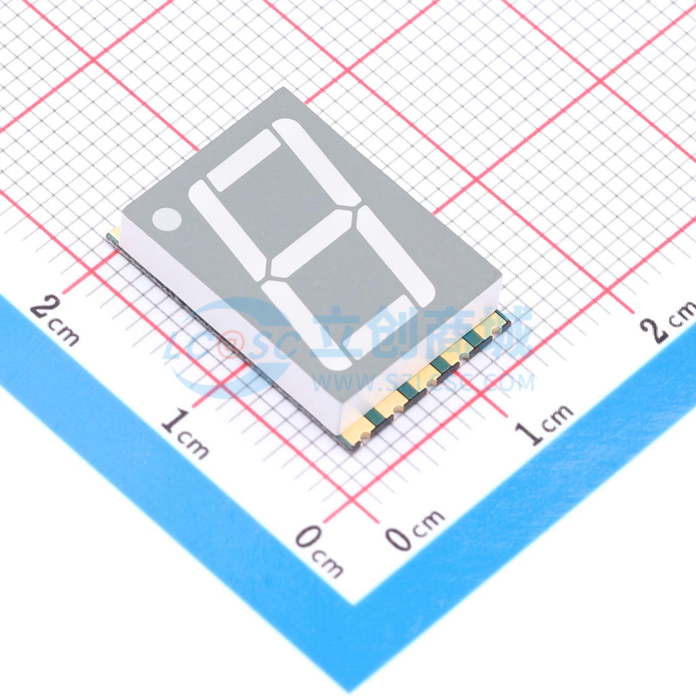 LED 7 đoạn GS5612APG-G Guangcai Display SMD,19x12.5mm - Techcore Việt Nam