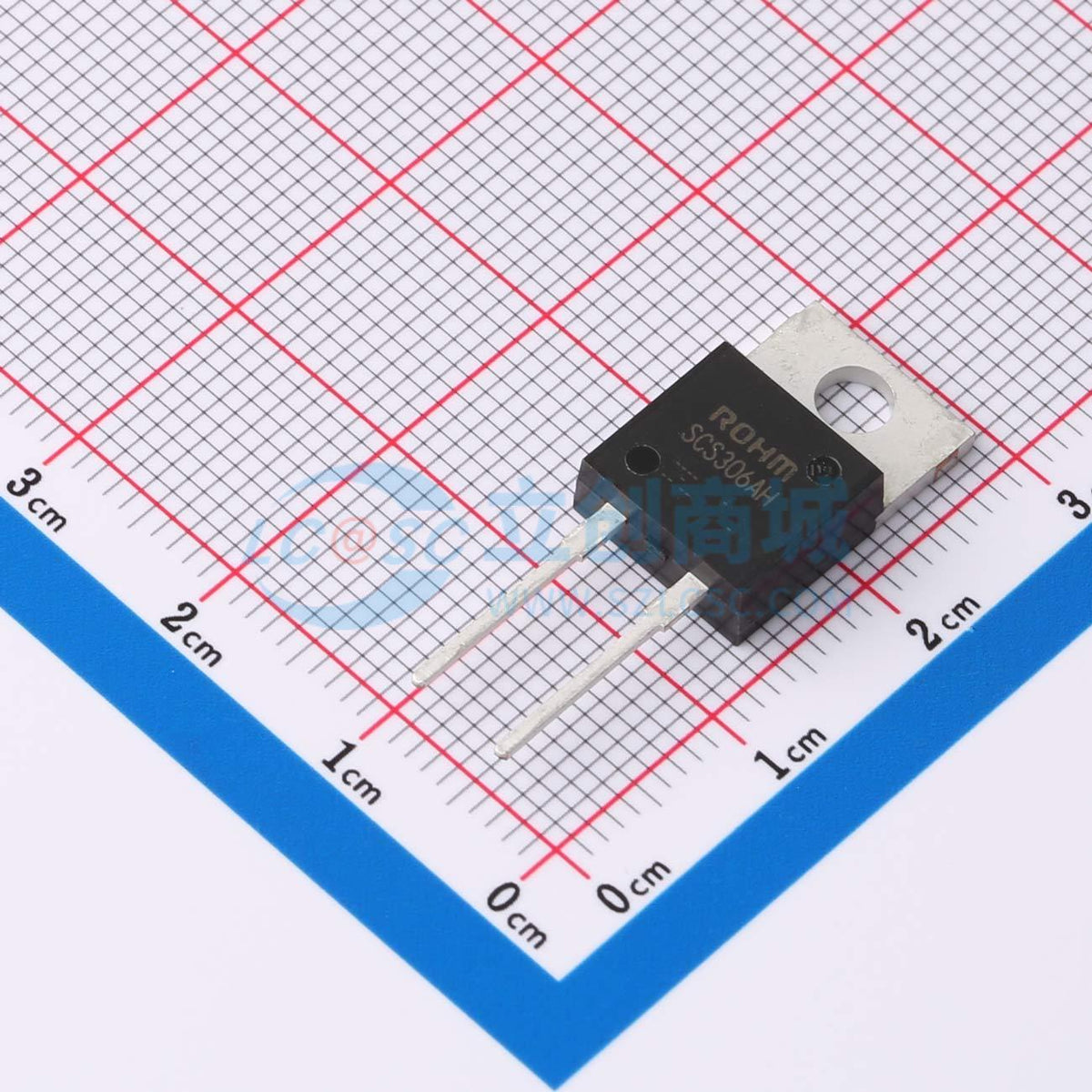 Diode SiC SCS306AHGC9 ROHM TO-220ACP 1.5V@6A - Techcore Việt Nam