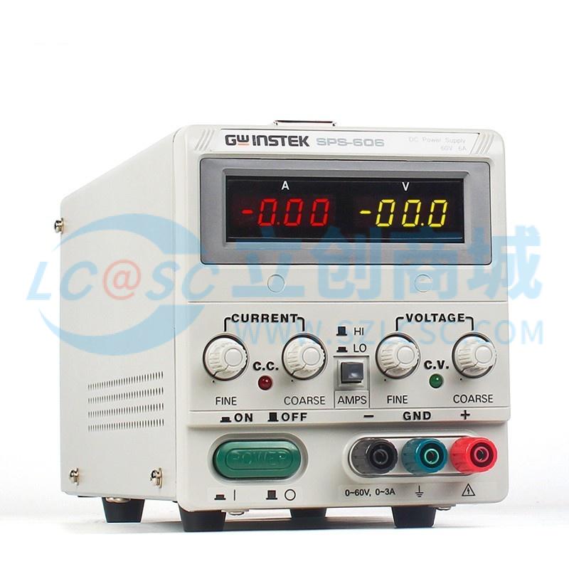 Nguồn DC SPS-606 GWINSTEK 6A 60V 0~6A Phù hợp đo kiểm trong phòng lab - Techcore Việt Nam