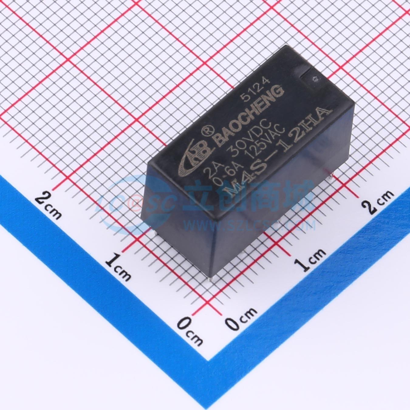 Rơ-le công suất M4S-12HA 2A NBC 12V THT - Techcore Việt Nam