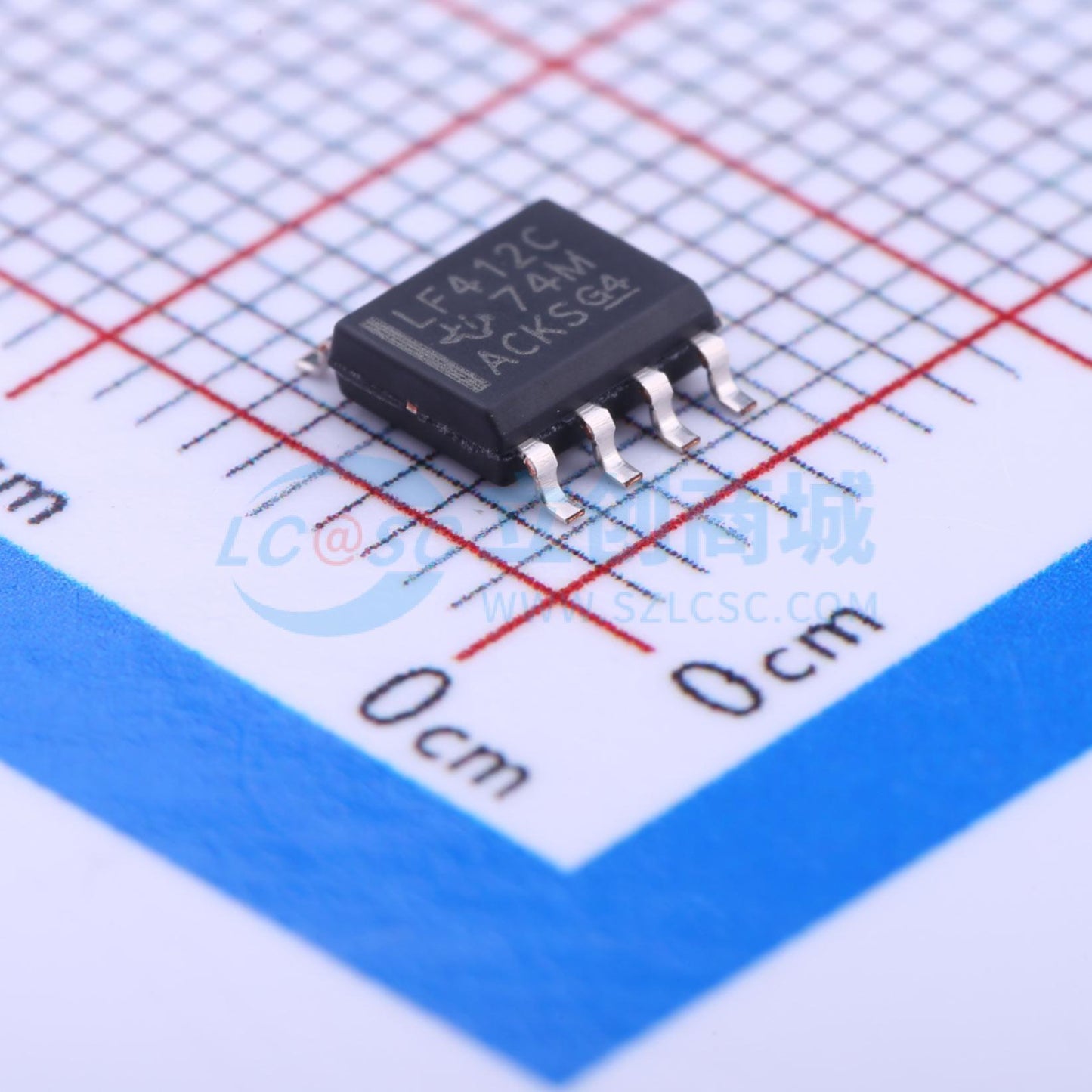 IC Khuếch Đại Thuật Toán Đầu Vào FET LF412CDR Texas Instruments SOIC-8-150MIL 2 kênh 36 V 3 MHz - Techcore Việt Nam