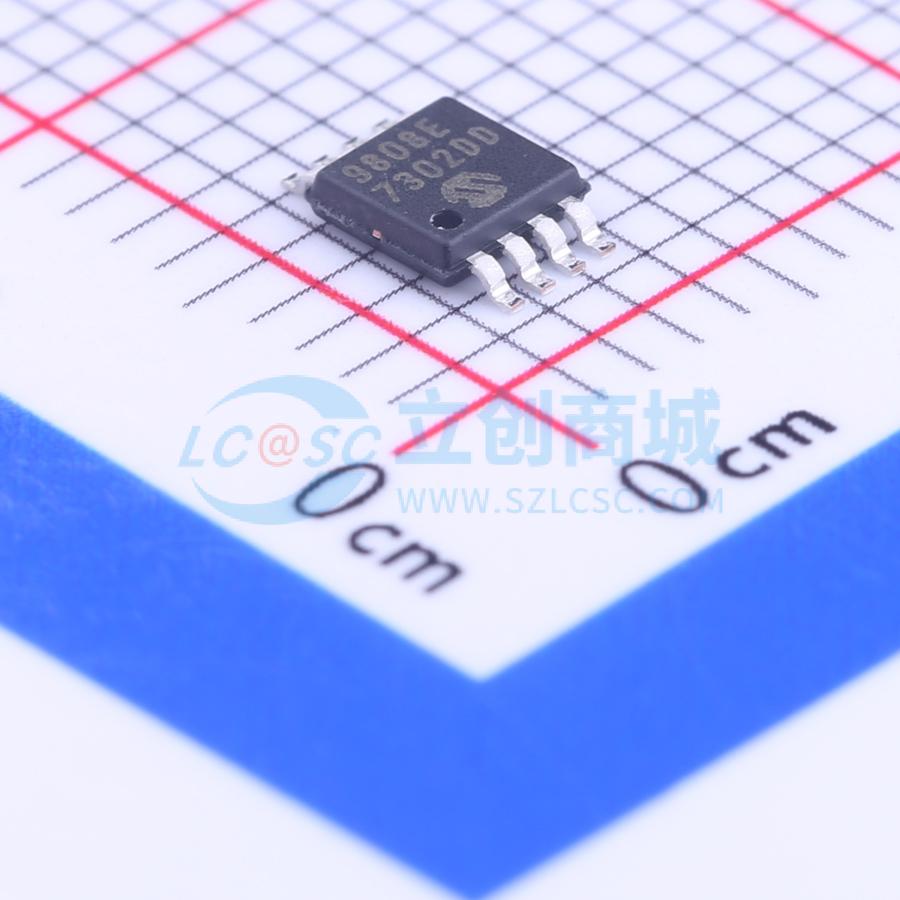 Cảm biến nhiệt độ MCP9808-E/MS MICROCHIP MSOP-8 -40°C~+125°C 2.7V~5.5V - Techcore Việt Nam
