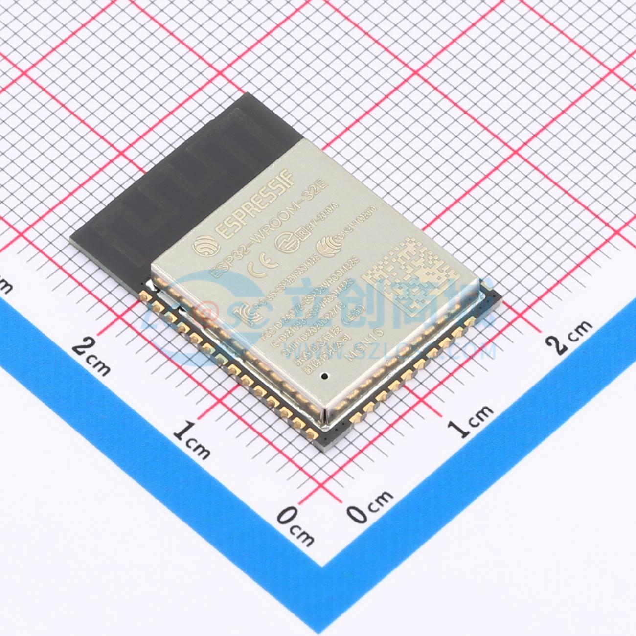 Module WiFi ESP32-WROOM-32E-N16 ESPRESSIF SMD 25.5x18mm 2.4GHz - Techcore Việt Nam