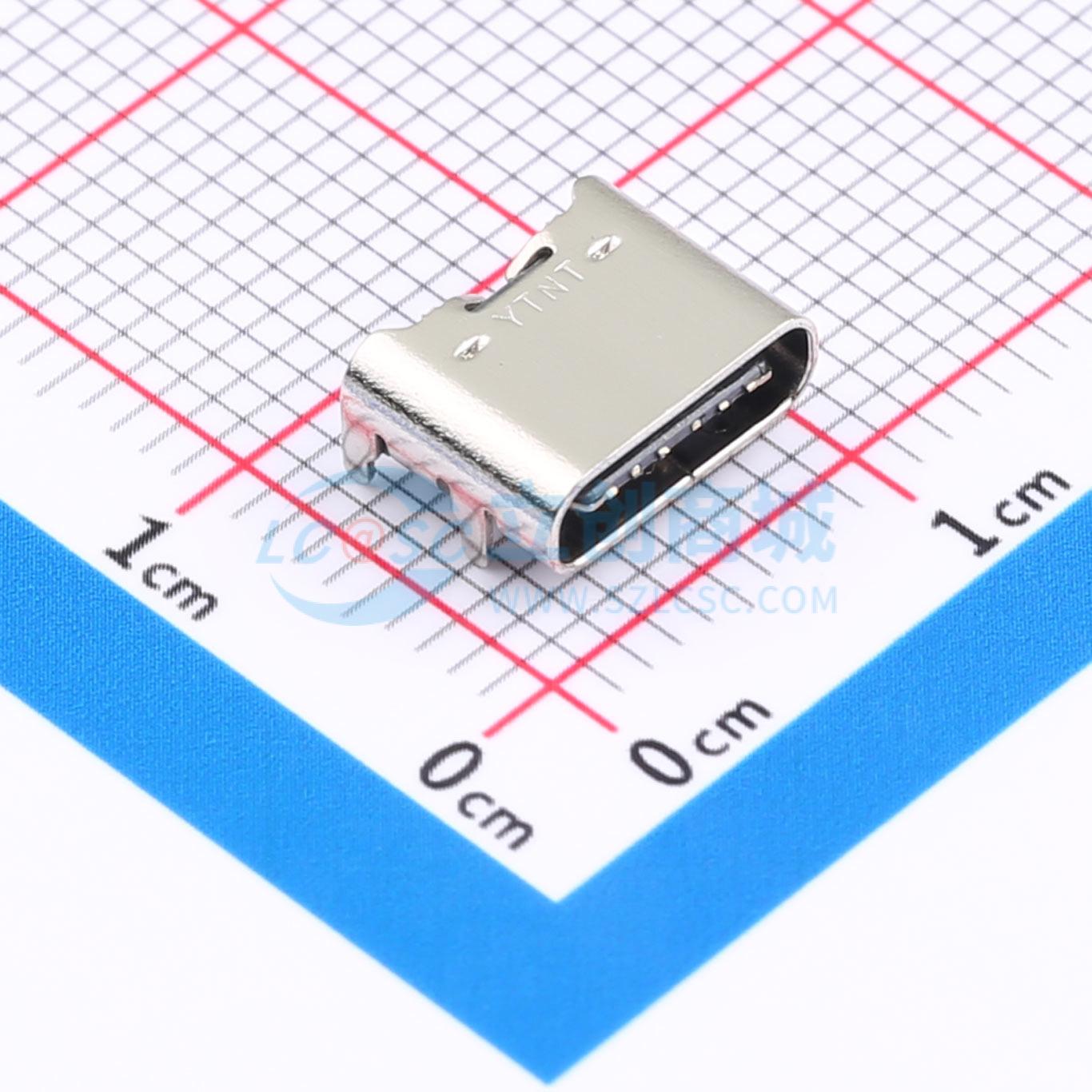 Linh kiện điện tử TYPE-C 6P SHOU HAN SMD - Techcore Việt Nam