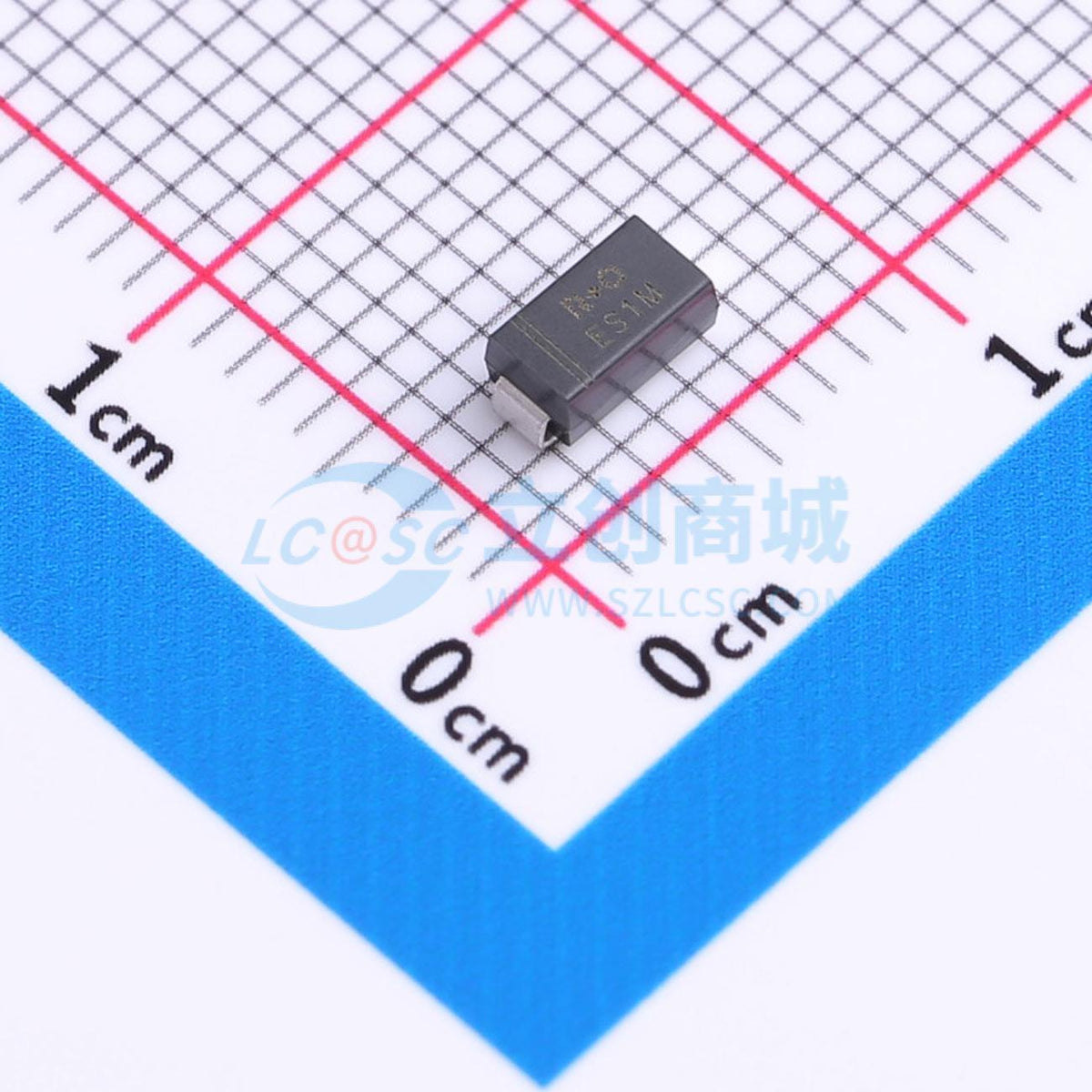 Diode phục hồi nhanh ES1M R+O 1.7V@1A - Techcore Việt Nam