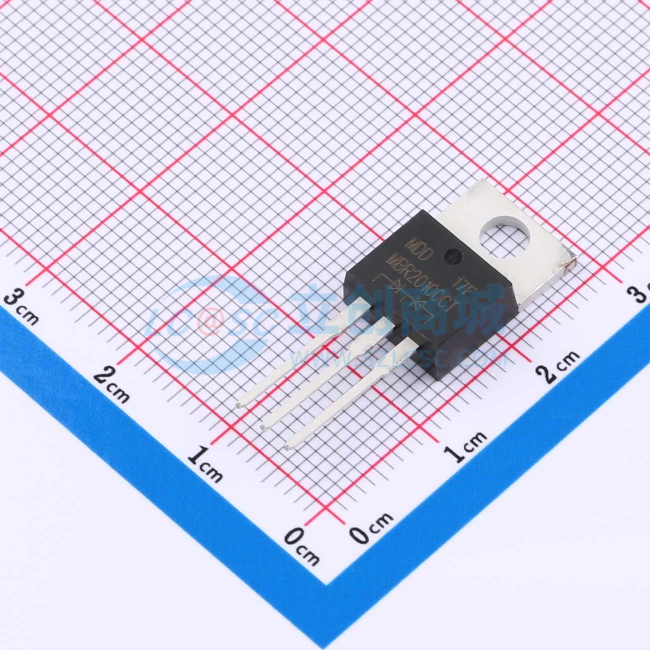 Diode Schottky MBR20100CT MDD TO-220AB-3 100V - Techcore Việt Nam