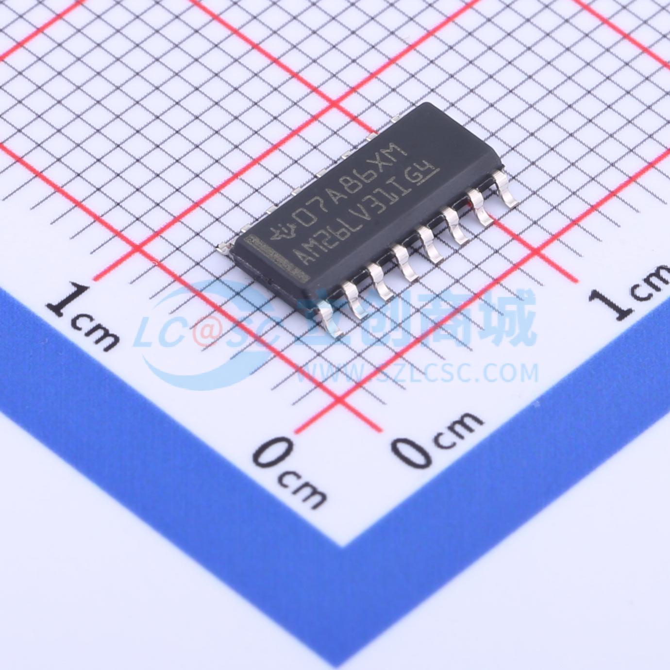 IC giao tiếp RS-485/RS-422 AM26LV31IDR Texas Instruments SOIC-16 - Techcore Việt Nam