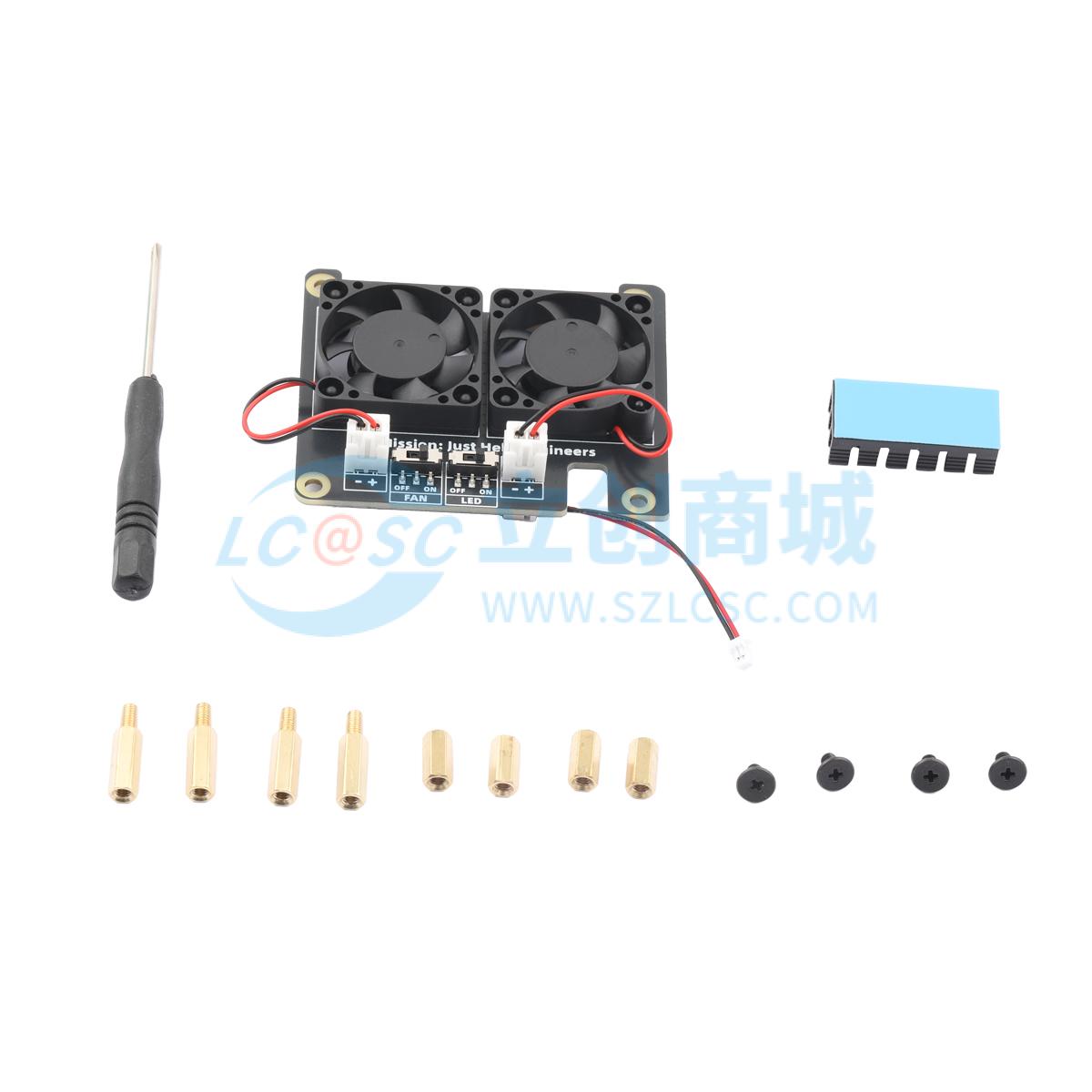 Bo mạch phát triển LCKFB-TSPI3M-COOLING-FAN-KIT 1 - Techcore Việt Nam