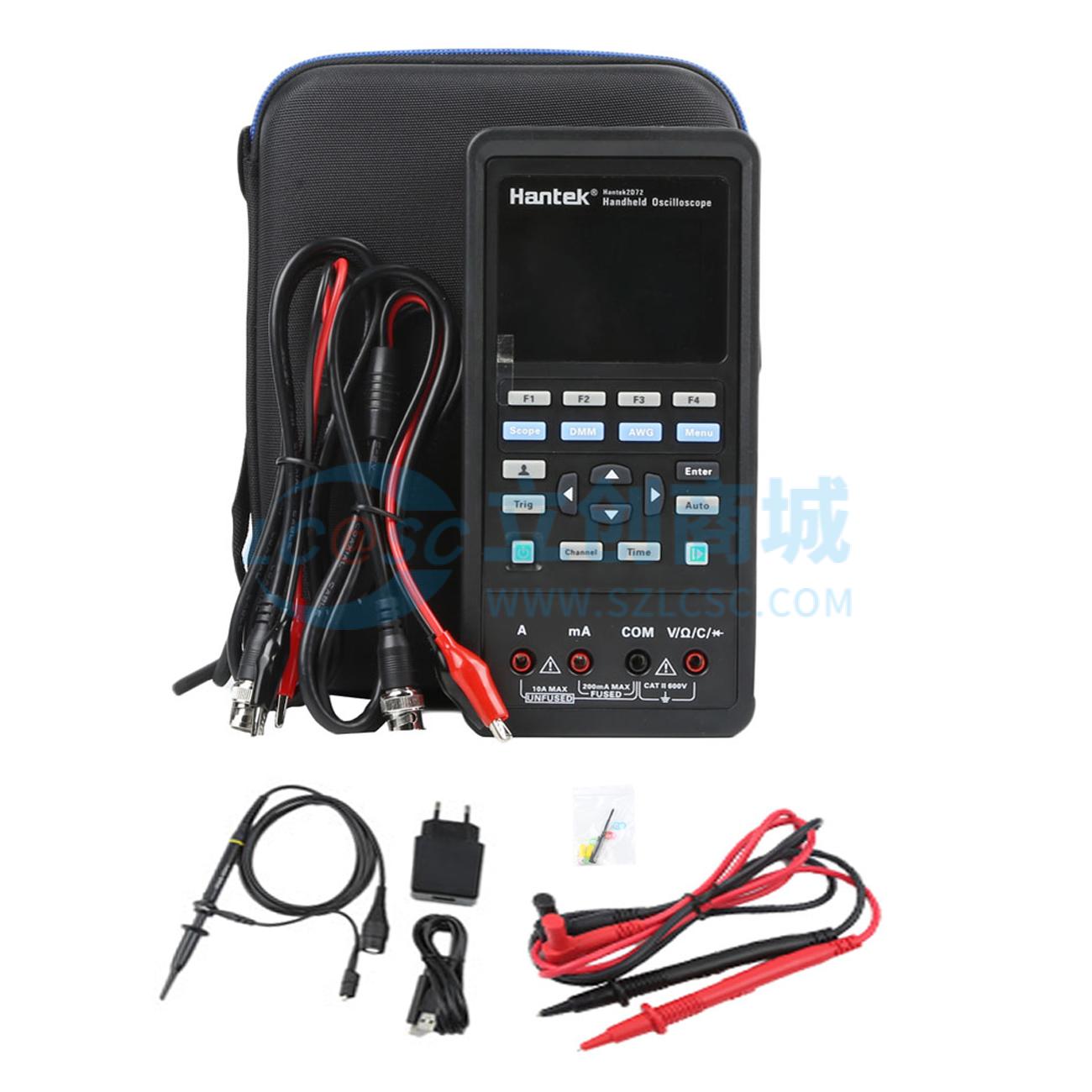 Máy hiện sóng 2D72 Hantek 70MHz 250MSa/s Dạng cầm tay - Techcore Việt Nam