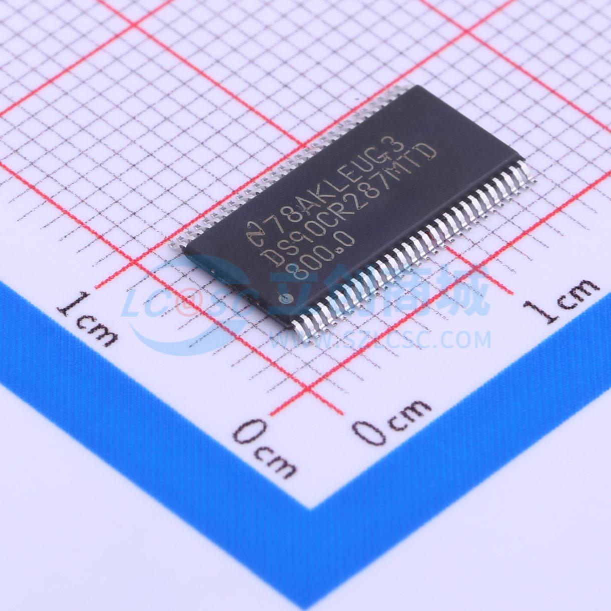 IC giao tiếp DS90CR287MTDX/NOPB Texas Instruments TSSOP-56-6.1mm - Techcore Việt Nam