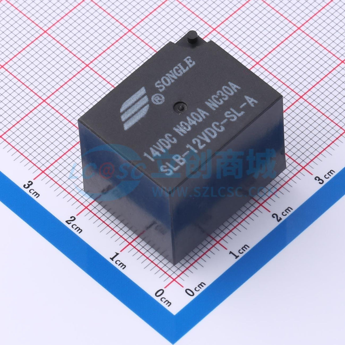 Rơ-le điện tử SLB-12VDC-SL-A SONGLE 12V THT,26x21mm - Techcore Việt Nam
