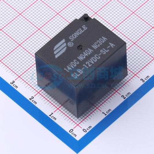 Rơ-le điện tử SLB-12VDC-SL-A SONGLE 12V THT,26x21mm - Techcore Việt Nam