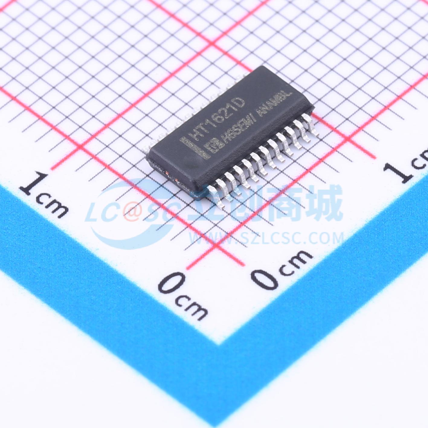 IC điều khiển LCD HT1621DM/TR HGSEMI SSOP-24-150mil 1V - Techcore Việt Nam