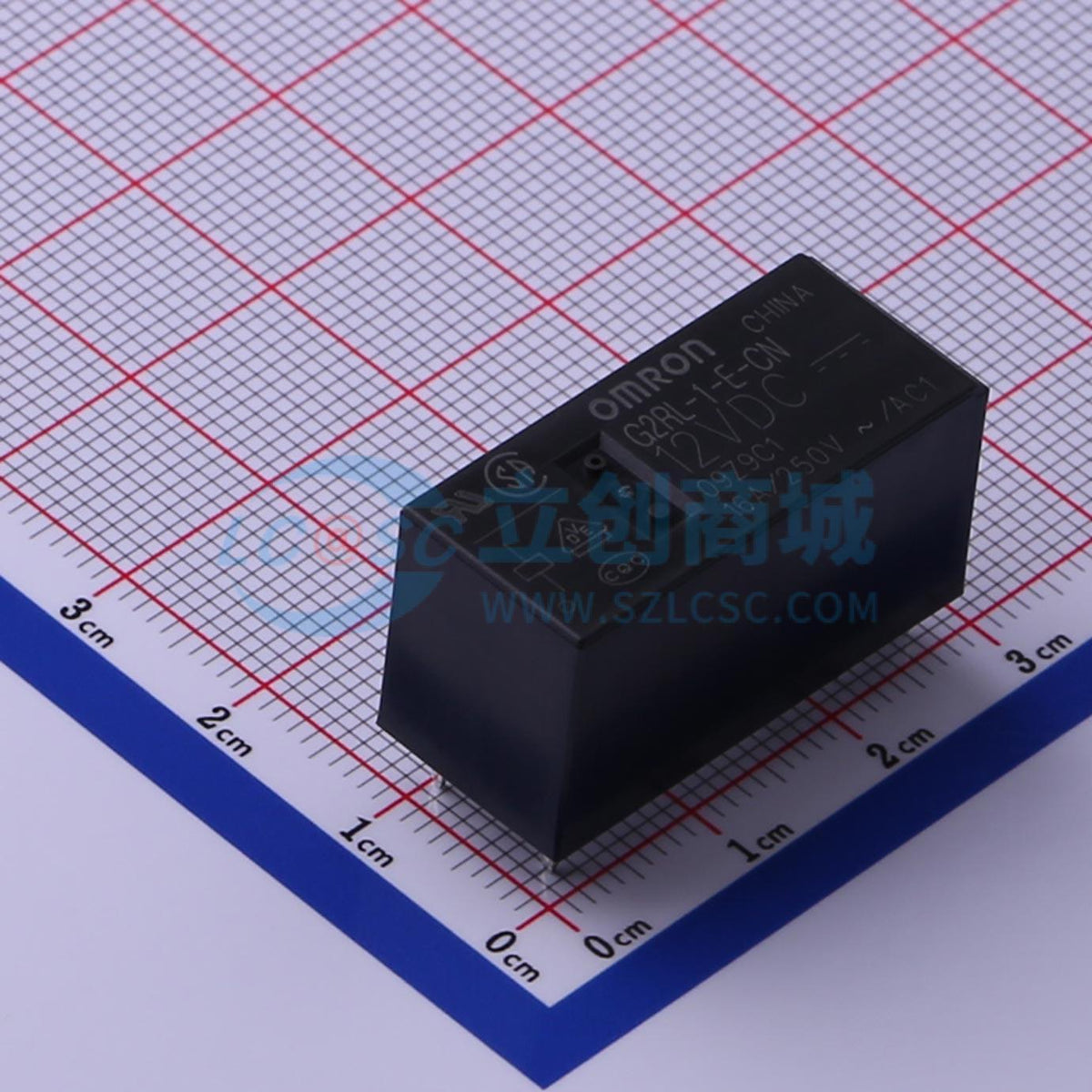 Rơ-le công suất G2RL-1-E-CN DC12 OMRON DIP,28.8x12.5mm - Techcore Việt Nam