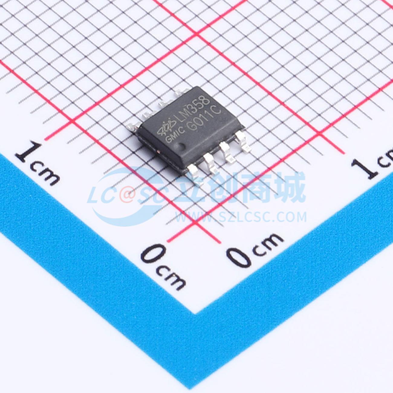 IC Khuếch Đại Thuật Toán LM358DR91M GMIC SOP-8 2 kênh 32 V 1 MHz - Techcore Việt Nam